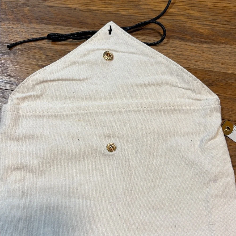 Origins linen cosmetic bag plus bonus bag